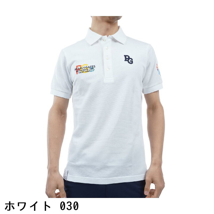 楽天市場】パーリーゲイツ PEARLY GATES 35th 鹿の子 半袖ポロシャツ 