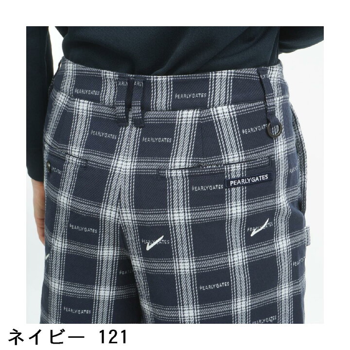 楽天市場】パーリーゲイツ PEARLY GATES ストレッチチェックロゴジャ 