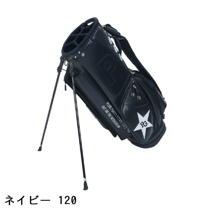 楽天市場】パーリーゲイツ PEARLY GATES 合皮スタンドキャディバッグ  