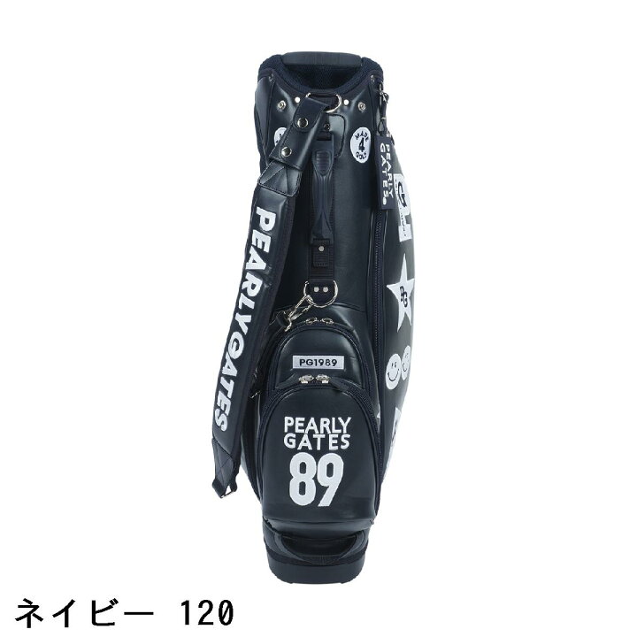 楽天市場】パーリーゲイツ PEARLY GATES 合皮スタンドキャディバッグ 