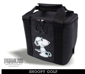 【NEW】SNOOPY GOLF スヌーピーゴルフDON'T GO TO WORK TODAY.ジョー・クール/スヌーピーキューブ型保冷バッグカートバッグ PEANUTS 642-3983102/23C