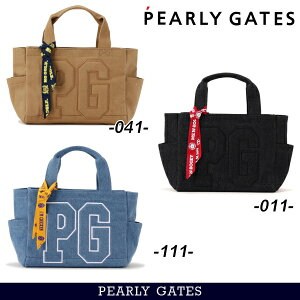 �yNEW�zPEARLY GATES �p�[���[�Q�C�c�hPxG �G���u�����h ���{���t���f�j���� �g�[�g�^�J�[�g�o�b�O053-6281615/26B�y���K�i�z