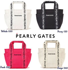 【NEW】PEARLY GATES パーリーゲイツNEW STANDARD!! BASIC ITEM DEBUT！定番系トート型カートバッグ053-2981201/22AF