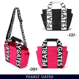 【NEW】PEARLY GATES パーリーゲイツYes! Yes!! Yes!!! 35th Anniv.NEXT1定番系トート型カートバッグショルダー付 053-4981201/24A