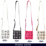【PREMIUM SALE 30%OFF】PEARLY GATES パーリーゲイツPGロゴテープ グルショルダーミニバッグカートポー…