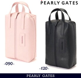【NEW】PEARLY GATES パーリーゲイツSIMPLE & STYLISH 定番系BASICスタイルシューズケース053-5984206/25A【正規品】