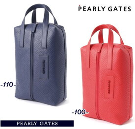 【NEW】PEARLY GATES パーリーゲイツSIMPLE & STYLISH =BASIC COLLECTION=シューズケース/シューズバッグ053-5984506/25B【正規品】