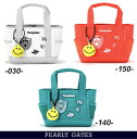 【NEW】PEARLY GATES パーリーゲイツ保冷機能付 トート型カートバッグSMILYチャーム付 053-6281801/26C【正規品】