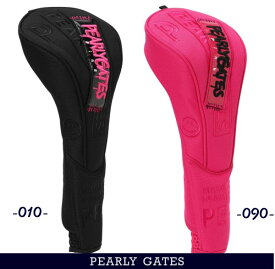 【NEW】PERALY GATES パーリーゲイツペイントロゴ ドライバー用ヘッドカバー460CC対応モデル【Pink with BLACK】053-3284801/23C