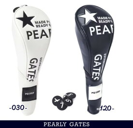 【NEW】PEARLY GATES パーリーゲイツTHAT'S NEW STANDARD!! ニュー定番系フェアウェイウッド用ヘッドカバー053-3984301/23A
