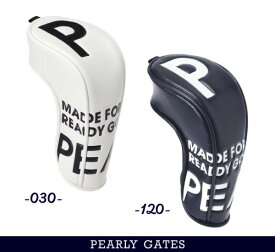 【NEW】PEARLY GATES パーリーゲイツTHAT'S NEW STANDARD!! ニュー定番系ユーティリティー用ヘッドカバー053-3984302/23A