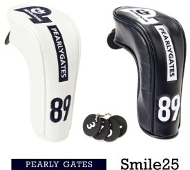 【新入荷】PEARLYGATES パーリーゲイツ定番スマイル25シリーズアイテム数珠のベストセラーアイテムユーティリティ用ヘッドカバー053-4284877/25A【WEB限定モデル正規品】