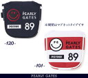 【NEW】PEARLY GATES パーリーゲイツPOPなトリコボーダーパターカバーツーボール/マレットタイプ用053-5184504/25B【…
