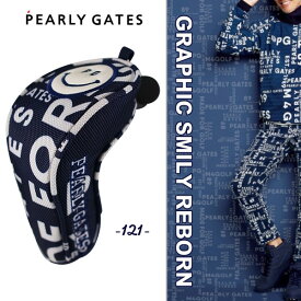 【数量限定販売】【GRAPHIC-SMILY-REBORN】PEARLYGATES パーリーゲイツグラフィックスマイリーヘッドカバーユーティリティー用 053-5284872/25C【WEB限定モデル正規品】