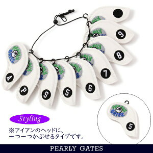 �yNEW�zPEARLY GATES �p�[���[�Q�C�cPOP�ȃ��S���b�y���yWAPPEN-PREMIUM�z�A�C�A���p�w�b�h�J�o�[/�Z�p���[�g�^�C�v9�Z�b�g 053-6184014/25D�y���K�i�z