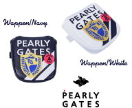 PEARLY GATES WAPPEN SMILYパーリーゲイツ・ワッペンスマイリーツーボール・マレットタイプパターカバー…