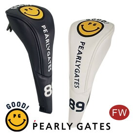 【NEW】【WEB限定モデル】PEARLY GATES SMILE SERIES GOOD SMILY!!パーリーゲイツ・グッドスマイリーヘッドカバーフェアウェイウッド用 641-3984101【GOODSMILY】