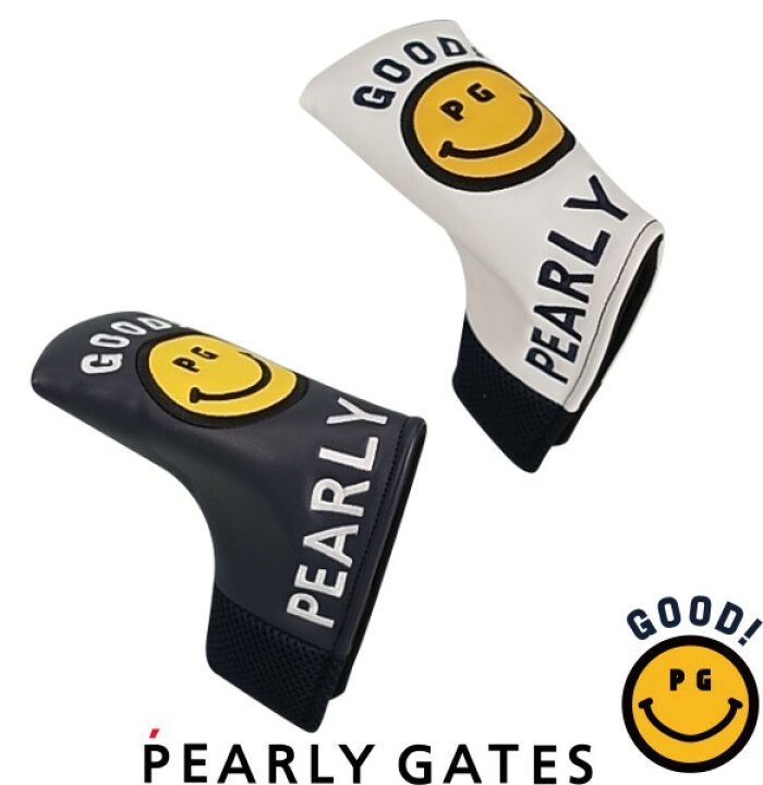 【NEW】【WEB限定モデル】PEARLY GATES SMILE SERIES GOOD SMILY!!パーリーゲイツ・グッドスマイリー  パターカバーピン・ブレードタイプ 641-2184104【GOODSMILY】 パーリーゲイツ by ゴルフウェーブ