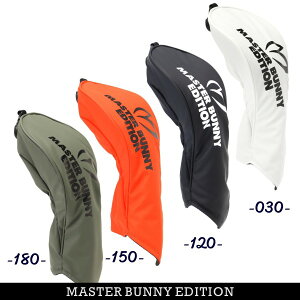 マスターバニーbyパーリーゲイツMASTER BUNNY EDITION 耐久撥水PUコーティングリップ ヘッドカバーフェアウェイウッド用 758-4984202/24A