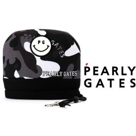 【待望の再入荷です！】【SMILY-BLACK CAMO】パーリーゲイツ ブラックカモフラ スマイリーアイアンカバー 641-5984106【BLACKCAMO】