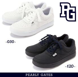 ♪ 秋のゴルフ応援価格！【PREMIUM CHOICE】PEARLY GATES パーリーゲイツNEW STANDARD!! BASIC ITEM！ワンカラー ローカットソフトスパイクメンズゴルフシューズ《箱に少し訳あり》053-2992303