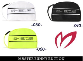 【PREMIUM SALE 40%超OFF】マスターバニーbyパーリーゲイツMASTER BUNNY EDITION パイピングロゴクラッチバッグ風ポーチバッグカートポーチ 758-4284901/24C