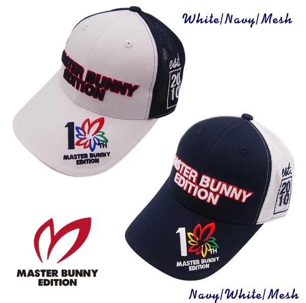 PREMIUMCHOICE 日本 MASTER BUNNY EDITIONマスターバニーAnniversary 限定メッシュキャップ 20A STRONG-AGAIN COMBI 641-0987003 NEW ARRIVAL