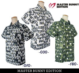 【PREMIUM SALE 30%OFF】マスターバニーbyパーリーゲイツMASTER BUNNY EDITION レディースベアメッシュロゴプリントクーリング半袖シャツ759-4260706/24B