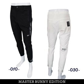 【PREMIUM SALE】マスターバニーbyパーリーゲイツMASTER BUNNY EDITION サイドロゴメンズ ストレッチジョガーパンツ758-3131407/23B