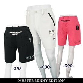 【PREMIUM SALE40%OFF】マスターバニーbyパーリーゲイツMASTER BUNNY EDITION メンズダブルクロスナイロン スーパーストレッチショートパンツ 758-3132301/23A