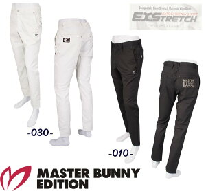 【NEW】マスターバニーbyパーリーゲイツMASTER BUNNY EDITION ≪15th Anniv.≫パワフル”EXストレッチ” Peドビーメンズパンツ758-5131603/25B【正規品】