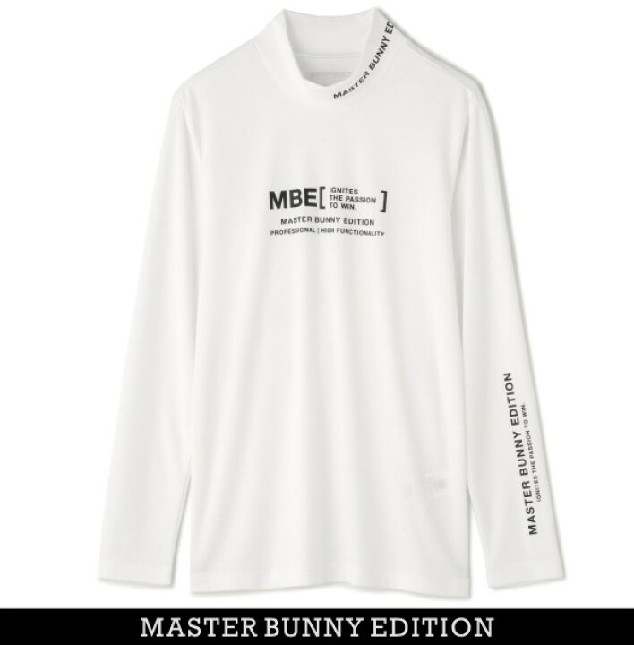 【SALE／40%OFF】MASTER BUNNY EDITION パワーネット長袖Uネックカットソー マスターバニーエディション トップス その他のトップス ブラック ホワイト【RBA_E】【送料無料】
