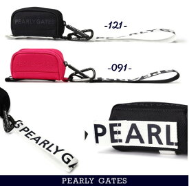 【NEW】PEARLY GATES パーリーゲイツYes! Yes!! Yes!!! 35th Anniv.NEXT1定番系ボールポーチ 053-4984201/24A
