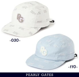 【PREMIUM SALE】PEARLY GATES パーリーゲイツ2段ロゴ刺繍 デニムジェットキャップ053-3187511/23B