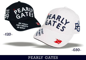 【WEB限定】PEARLY GATES NEW定番/トーナメントモデル&#10069;パーリーゲイツ・フライングラビットスマイリーコットンツイルキャップ WEB限定モデル641-4987102【PG-EDITION】【PGトーナメント】