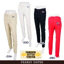 【PREMIUM SALE50%超OFF】PEARLYGATES パーリーゲイツカレッジテイスト パワフルコットンストレッチレディース 表ピー…