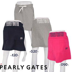 【PREMIUM SALE OFF】PEARLYGATES パーリーゲイツグラデーションロゴ！ハニカムメッシュレディース イージースカート =JAPAN MADE=055-2234816/22C【GRD】