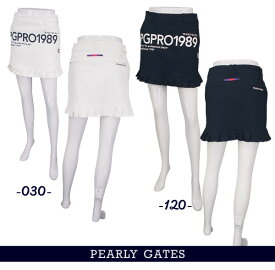 【NEW】PEARLYGATES パーリーゲイツ”PG PRO” Series. カルゼジャガードレディース スカート 055-4134308/24A