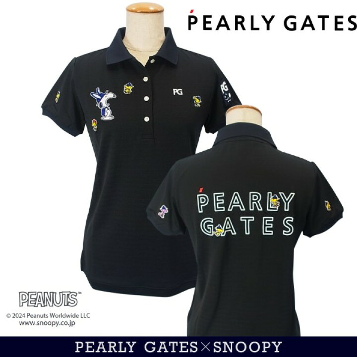 楽天市場】PEARLY GATES パーリーゲイツSNOOPY Unity 8口鹿の子×天竺 