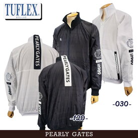 【PREMIUM OUTLET 40%OFF】PEARLY GATES パーリーゲイツニューサークルロゴ！撥水/透湿タフレックスソーラーセンサーチェックプリントフルジップメンズブルゾン 053-3220007/23D【GOLFWAVE-2】