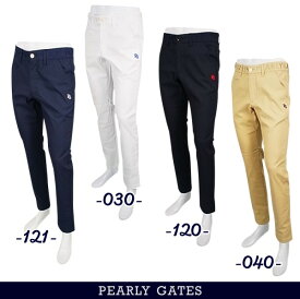 【PREMIUM SALE 30%超】PEARLYGATES パーリーゲイツFRESH ＆ ACTIVE.EXストレッチ "vision"メンズストレッチパンツ 053-3131301/23A