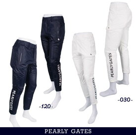 【PREMIUM SALE】PEARLYGATES パーリーゲイツ軽量/保温 マイクロファイバーメンズ テクノストレッチ 裏地中わた一体化防寒パンツ 053-3231101/23D【GOLFWAVE-2】