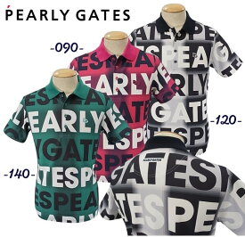 【PREMIUM SALE】PEARLY GATES パーリーゲイツグラデーションカラー！メンズ BIGロゴソフトハニカム 半袖ポロシャツ=JAPAN MADE= 053-2260807/22C【GRD】