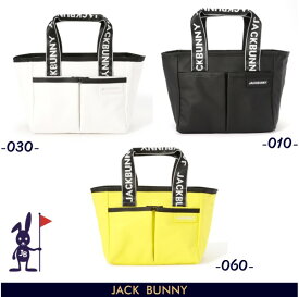 【NEW】Jack Bunny!! by PEARLY GATESジャックバニー!! ロゴジャガードハンドルアウトポケット トート型カートバッグ262-4181211/24A