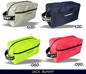 【NEW】Jack Bunny!! by PEARLY GATESジャックバニー!!≪SWING EVERYDAY!≫ロゴジャガードハンドル 軽量!!シューズケースシューズバッグ 262-5284803/25C【正規品】【jb-tag-25aw】