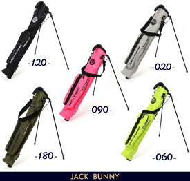 【NEW】Jack Bunny!! by PEARLY GATES ジャックバニー!! ロゴファスナー 定番系セルフスタンドバッグ 262-3984708/23C