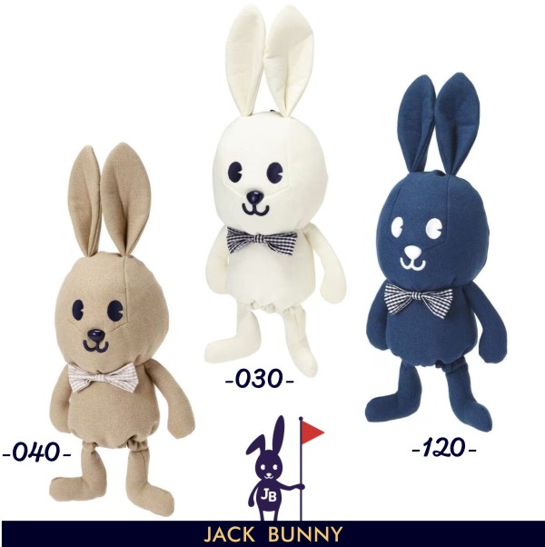 【PREMIUM CHOICE】Jack Bunny!! by PEARLY GATESジャックバニー  ツイードぬいぐるみチョータイラビットドライバー用ヘッドカバー 460CC対応 262-3184334/23A | パーリーゲイツ by ゴルフウェーブ
