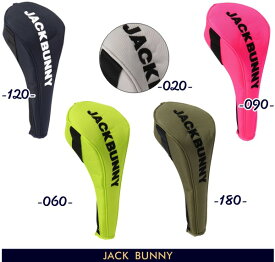 【NEW】Jack Bunny!! by PEARLY GATESジャックバニー!! ロゴファスナーシリーズドライバー用ヘッドカバー460cc対応モデル 262-3984741/23C