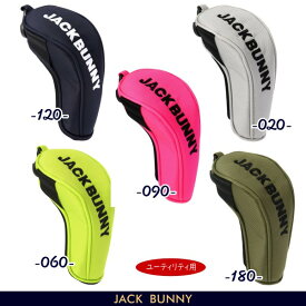 【NEW】Jack Bunny!! by PEARLY GATESジャックバニー!! ロゴファスナーシリーズユーティリティー用ヘッドカバー262-3984743/23C
