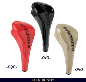 【NEW】Jack Bunny!! by PEARLY GATESジャックバニー!! The定番! タテロゴJBエナメル調ドライバー用ヘッドカバー460CC対応モデル 262-3984851/23C